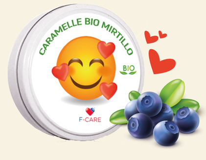 Image of Caramelle Bio Mirtillo F-Care