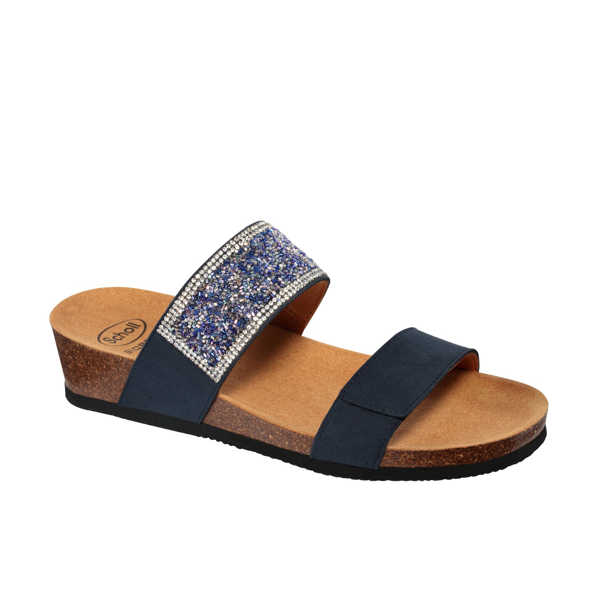 Image of Cecilia Scholl(R) Sandalo Donna Bioprint(R) Blu Navy Misura 37033