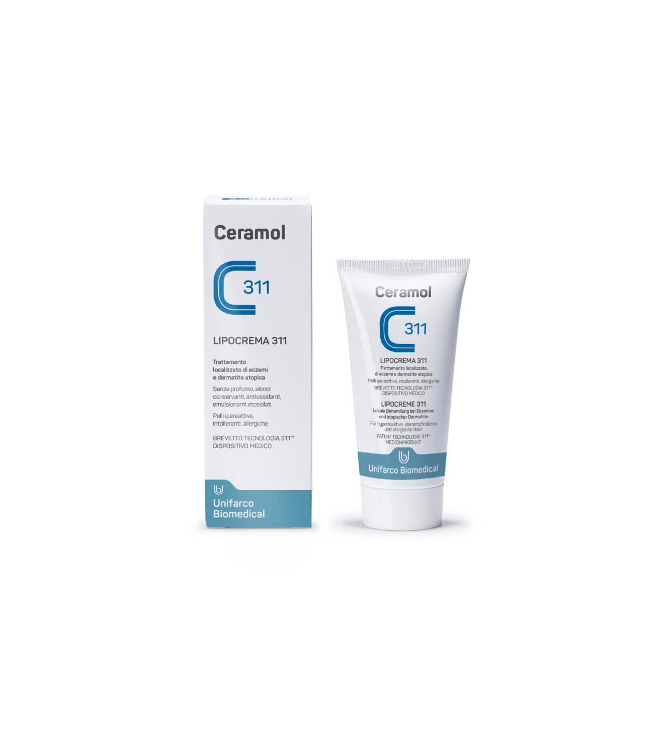 

Ceramol Lipocrema 311 Unifarco Biomedical 50ml