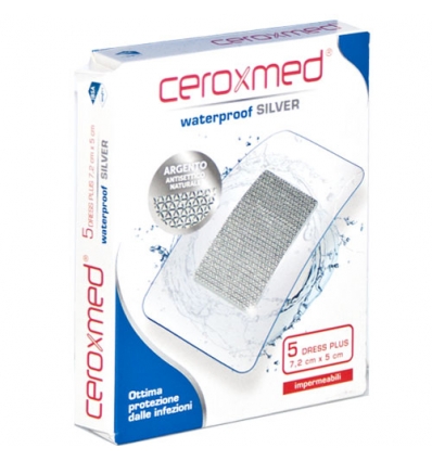 

Ceroxmed Waterproof Silver IBSA 5 Cerotti 5x7,2cm