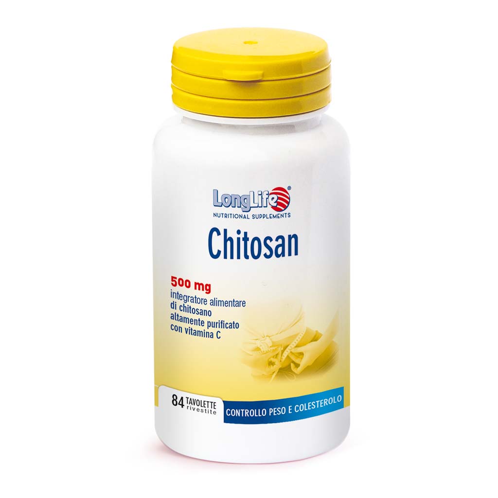 

Chitosan 500mg LongLife 84 Tavolette Rivestite