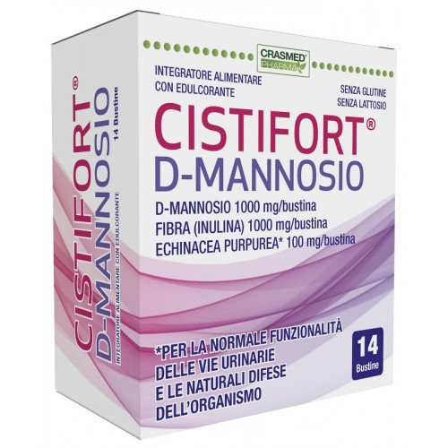 

CISTIFORT® D-MANNOSIO CRASMED® PHARMA 14 Bustine