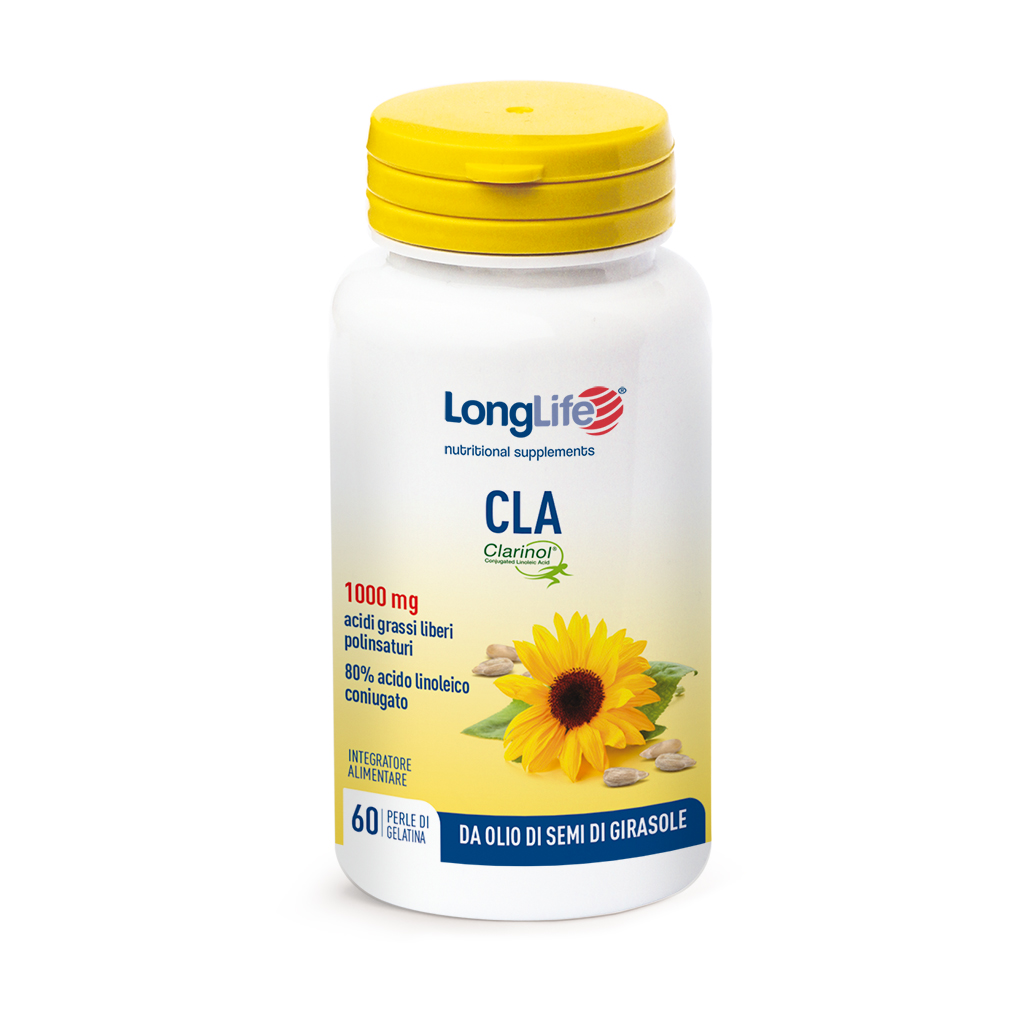 Image of CLA 1000mg LongLife 60 Perle Di Gelatina033