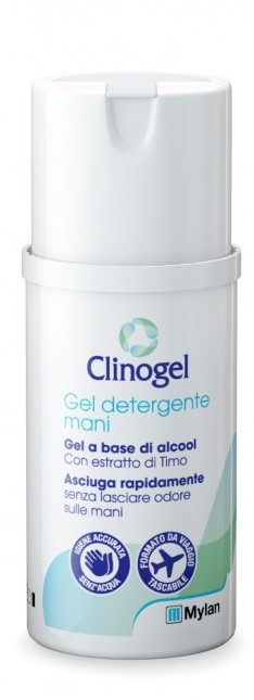 Mylan Clinogel Gel Detergente Mani a base di Alcol, 100ml