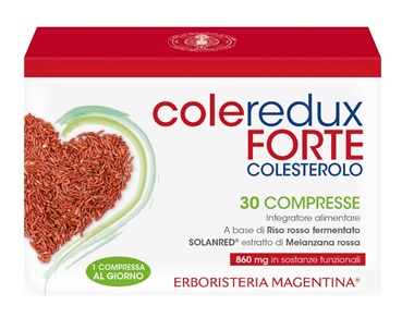 Image of Colerossoux FORTE Colesterolo Erboristeria Magentina(R) 30 Compresse033