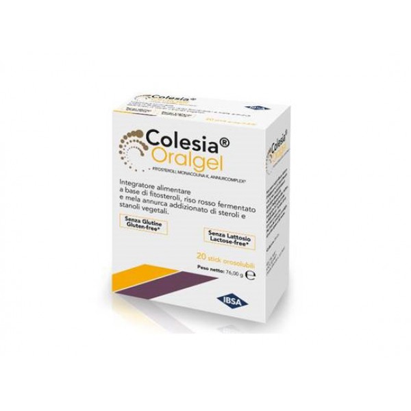 

Colesia Oralgel IBSA 20 Stick Orosolubili