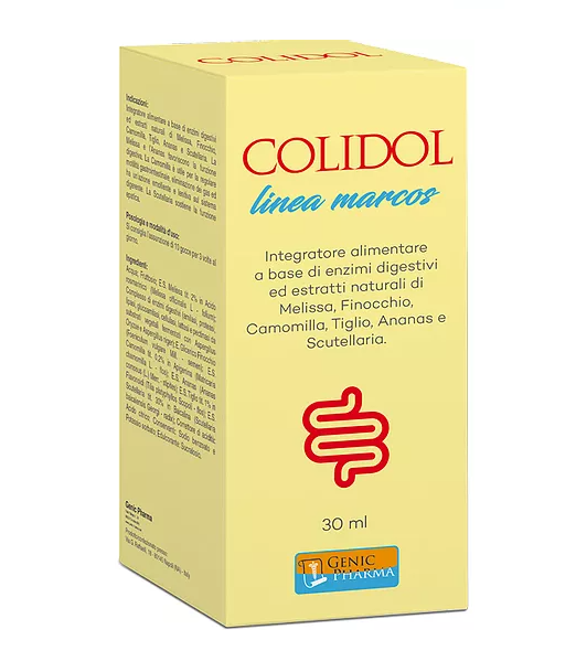 

Colidol Linea Marcos Genic Pharma Gocce 30ml