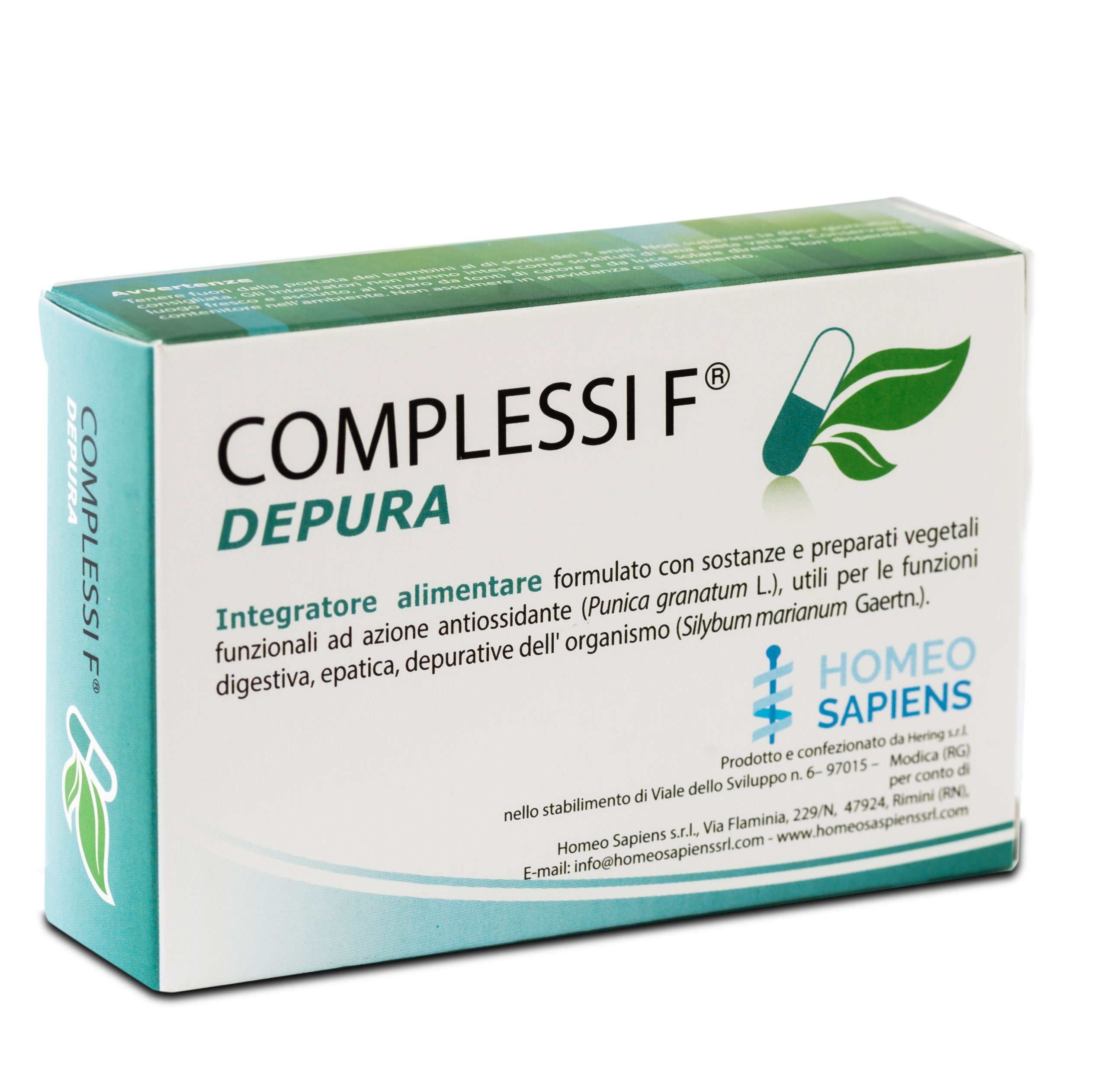 Image of Complessi F Depura Homeo Sapiens 30 Compresse