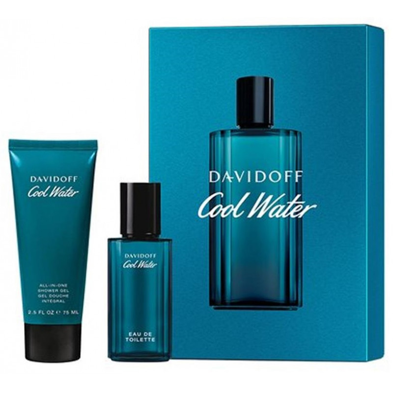 Cool Water Parfum Uomo Davidoff Kit 40ml + 75ml