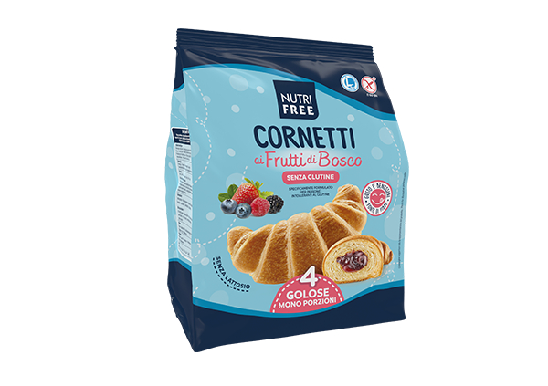 

Cornetti Integrali Ai Frutti Di Bosco NUTRIFREE 4 x 60g