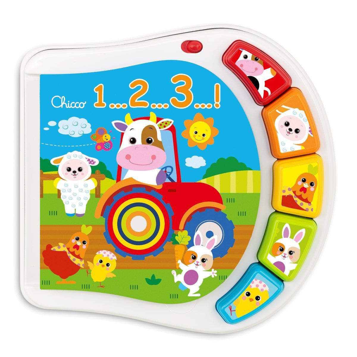 Image of Counting Farm Baby Senses CHICCO 6-36 Mesi033