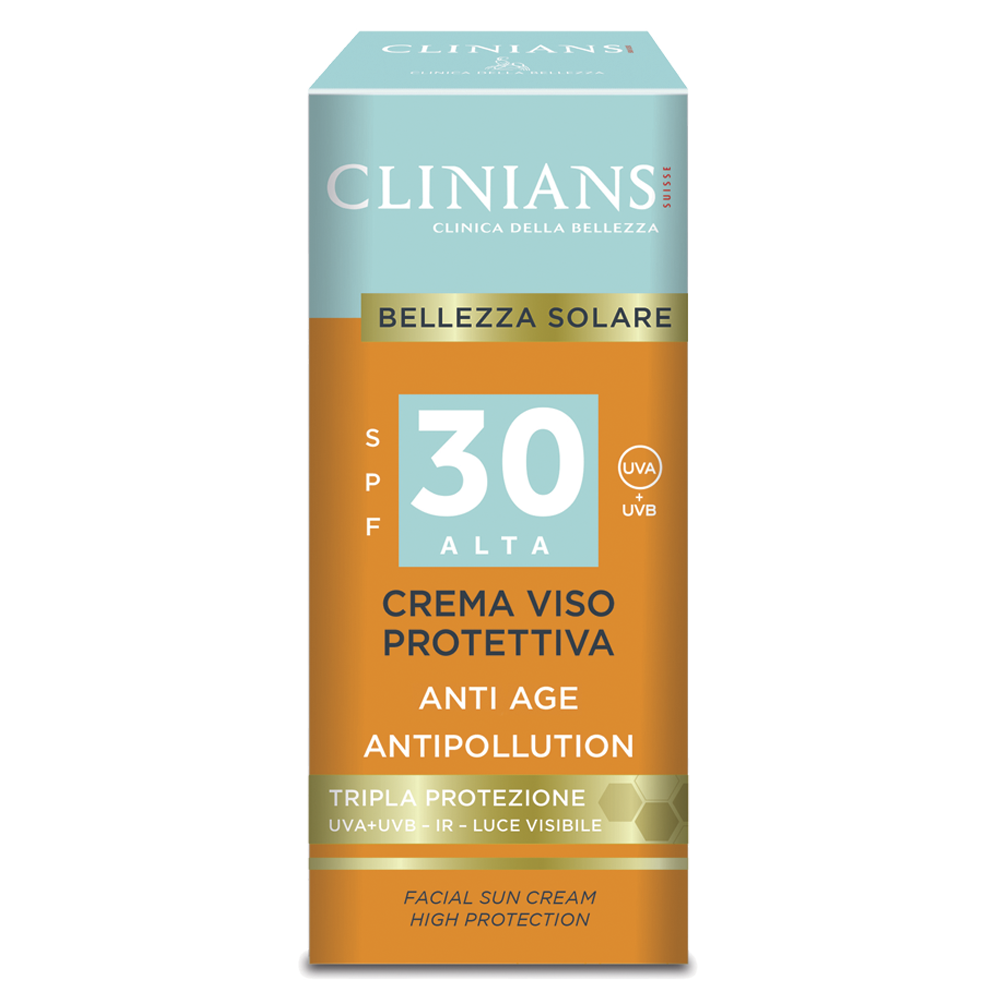 Image of Crema Viso Protettiva SPF 30 CLINIANS 75ml