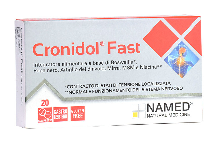 

Cronidol Fast Named 20 Compresse