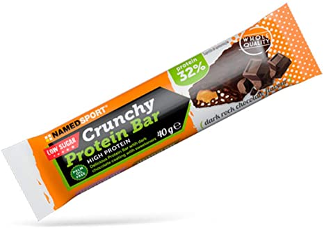 Image of Crunchy Protein Bar Dark Chocolate Named Sport 40g