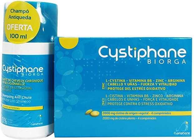 

Cystiphane Duo-Pack Biorga 120 Compresse + Shampoo AntiCaduta 100ml