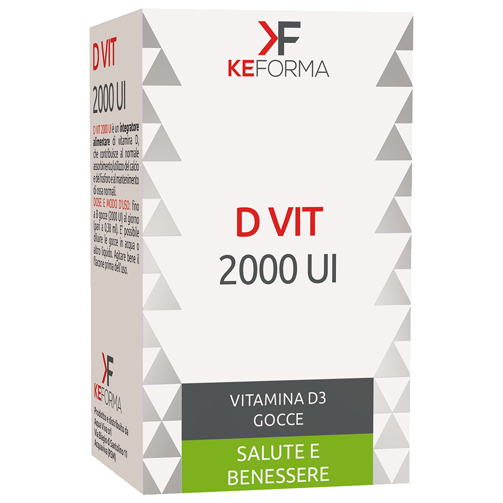 Image of D VIT 2000UI Gocce KeForma by Aqua Viva 35ml033