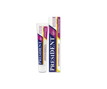 

Dentifricio Antibatterico President 75ml