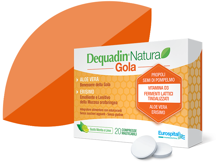 Image of Dequadin Natura Gola Eurospital 20 Compresse033