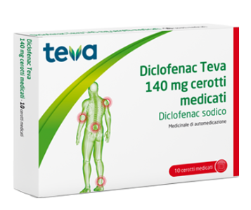 

Diclofenac 140mg Teva 10 Cerotti Medicati