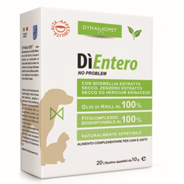 

Dynamopet DìEntero No Problem Integratore Alimentare 20 Bustine x10ml