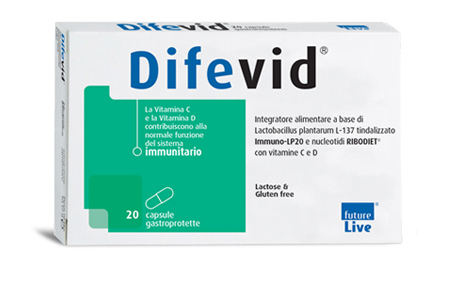 

Difevid Future Live 20 Capsule Gastroprotette