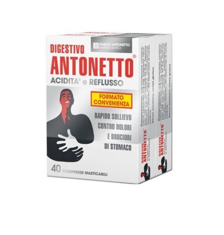 

Digestivo Antonetto® Chiesi 2x40 Compresse Masticabili