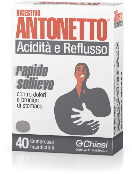 

Digestivo Antonetto® Chiesi 40 Compresse Masticabili