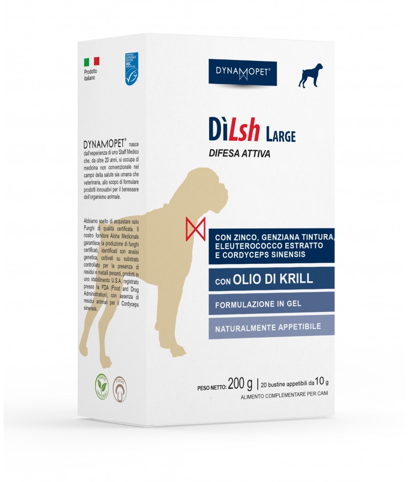 

DiLsh Large Cane Dynamopet 20 Bustine