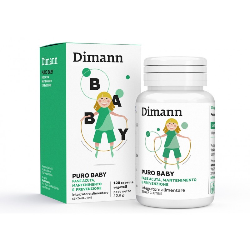 

Dimann Puro Baby Natura Diretta 120 Capsule