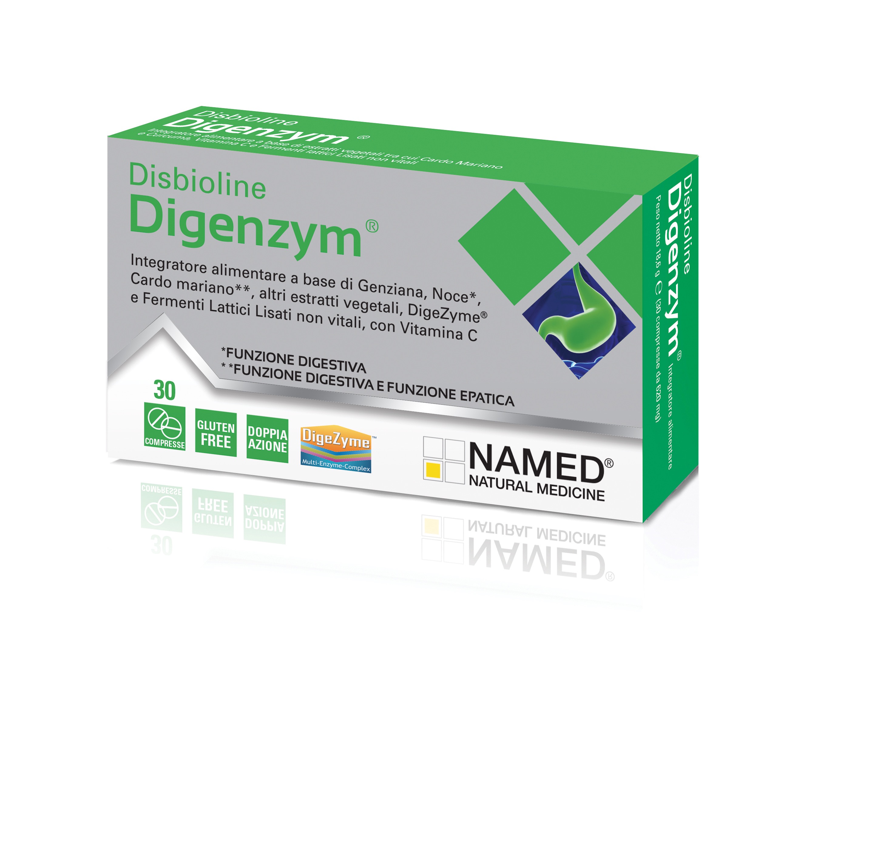 

Disbioline Digenzym Named 30 Compresse