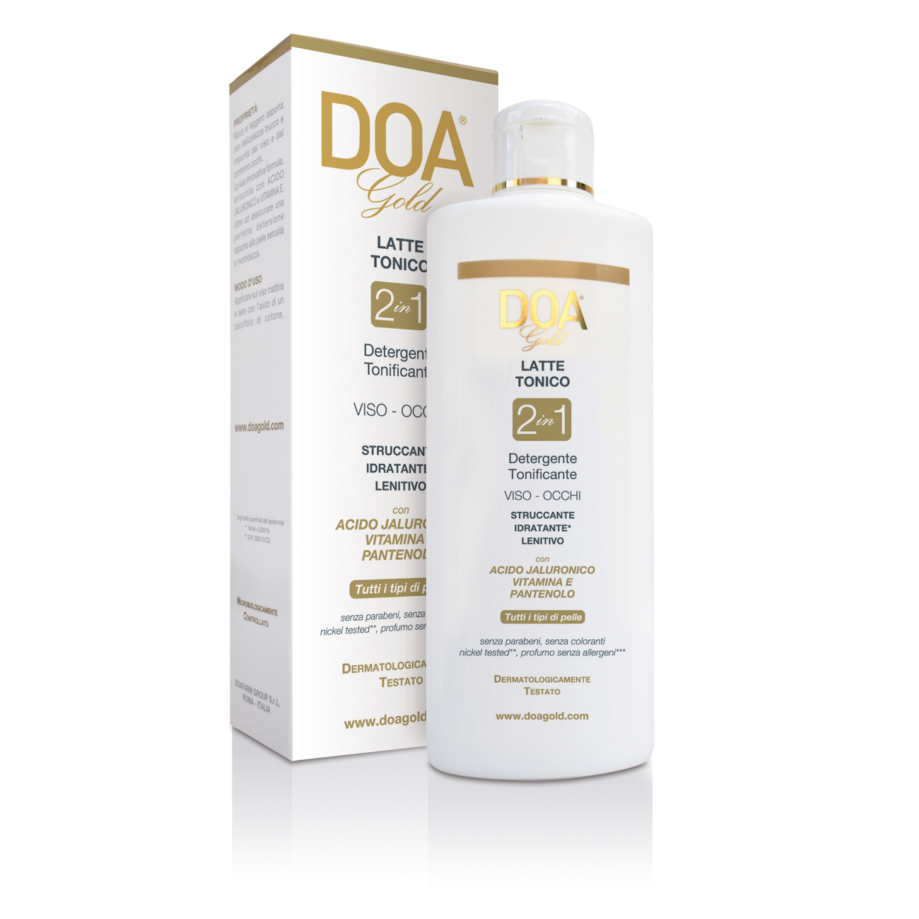 Image of DOA Gold Latte Tonico 2 In 1 DOAFARM 200ml