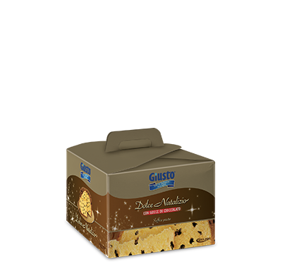 

Dolce Natalizio Con Gocce Di Cioccolato Mini Senza Zucchero Giusto 300g