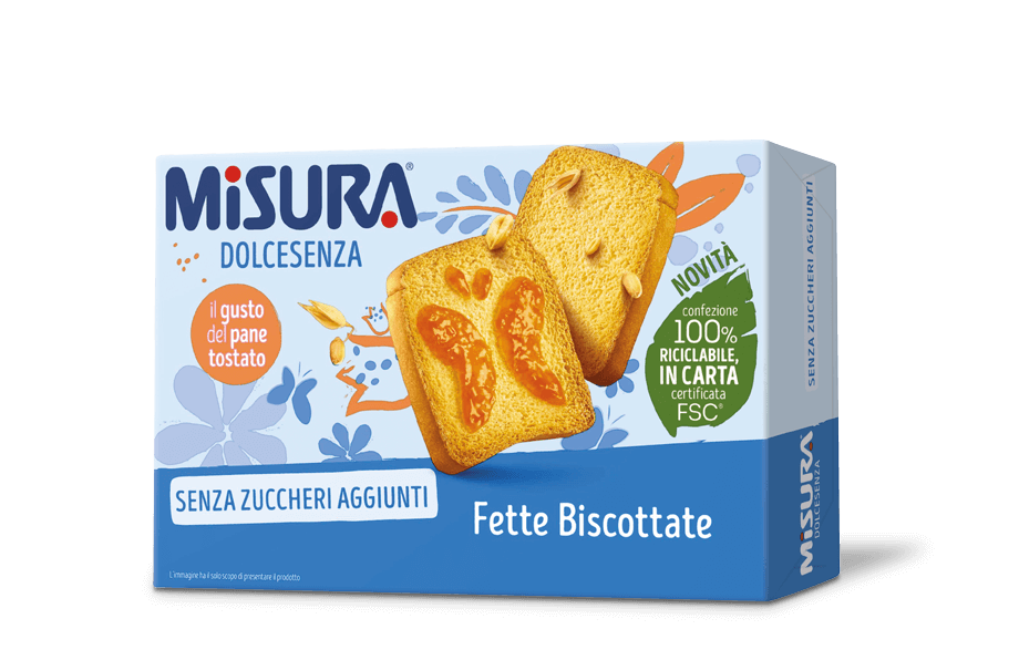 

Dolcesenza Fette Biscottate Misura 320g