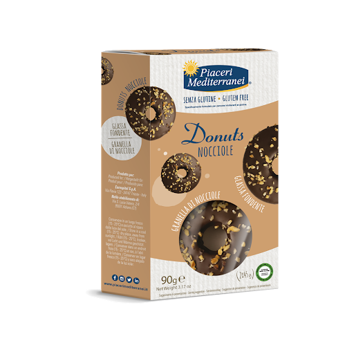 Image of Donuts Nocciole Piaceri Mediterranei 90g033