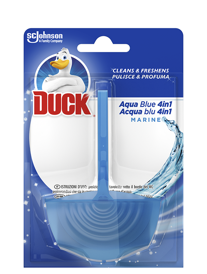 Image of Duck(R) Tavoletta Acqua Blu 4 In 1 Sc Johnson 1 Pezzo033