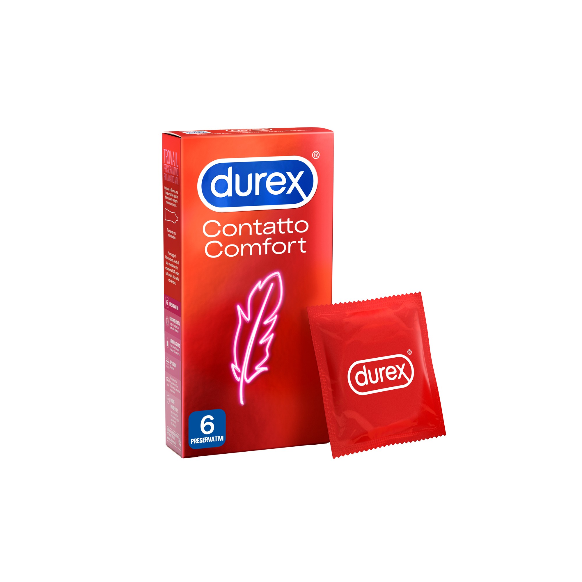 

durex Contatto Comfort 6 Preservativi