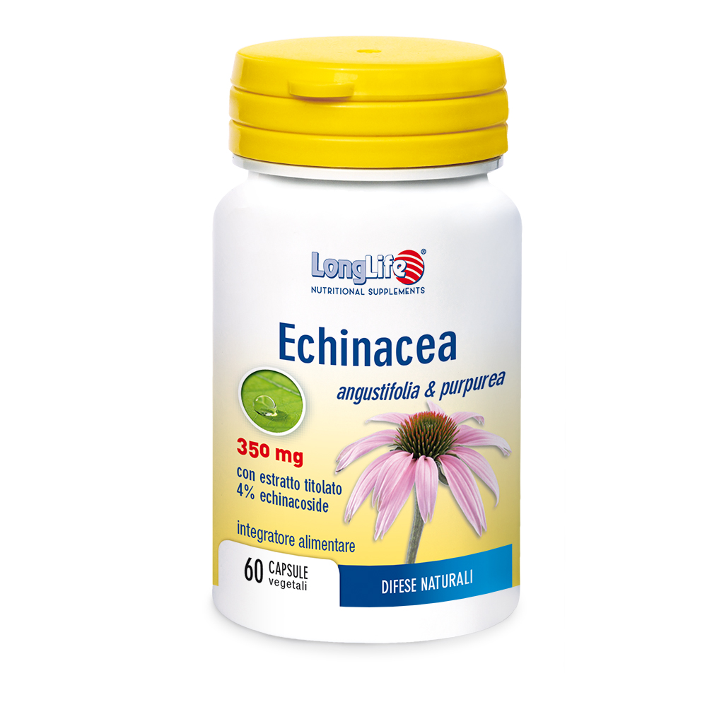 LongLife Echinacea Integratore Difese Naturali 60 Capsule