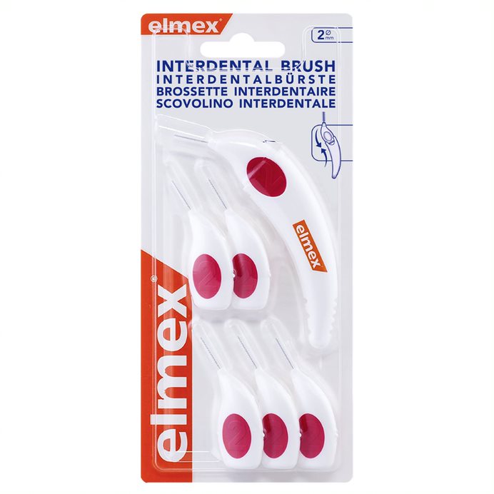 Image of elmex(R) Scovolino Interdentale 2mm 6 Testine + 1 Manico033