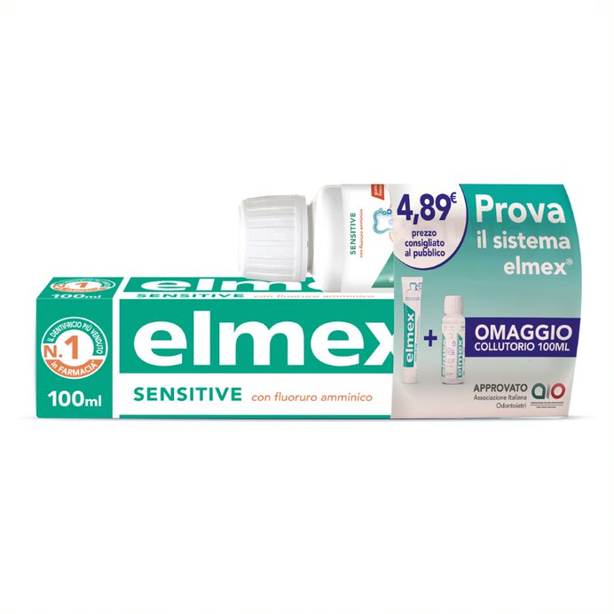 Image of elmex(R) Sensitive Dentifricio + Omaggio Colluttorio