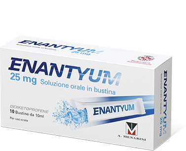 

Enantyum 25mg Soluzione Orale Menarini 10 Bustine Da 10ml