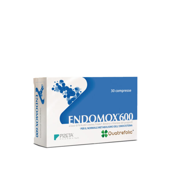 Image of Endomox 600 Pizeta Pharma 30 Compresse033