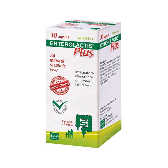 

Enterolactis Plus Sofar 30 Capsule