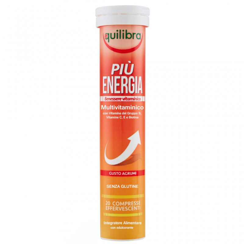 

PIÙ ENERGIA EQUILIBRA® 20 Compresse Effervescenti