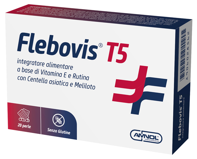 Image of Flebovis T5 Integratore Alimentare 20 Perle 906028562