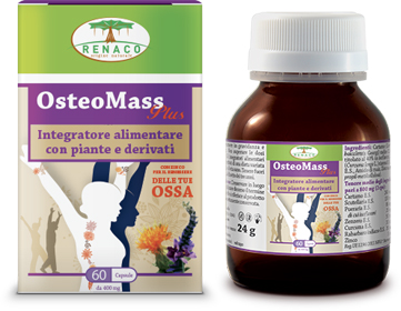 Renaco Osteomass Plus Integratore Alimentare 60 Capsule
