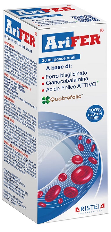 Image of Aristeia Farmaceutici Arifer Integratore Alimentare In Gocce 30ml