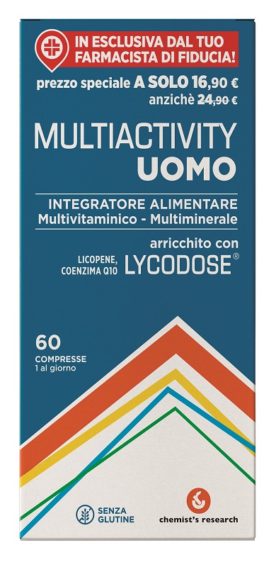 

Multiactivity Uomo Integratore Alimentare 60 Compresse