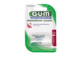 Image of Gum Proxabrush 612 Scovo Protezione Antibatterica 8 Pezzi 902223282