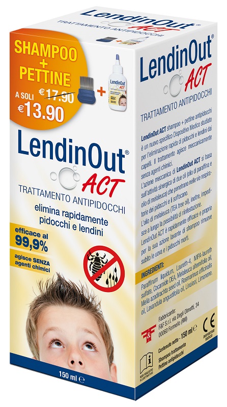 Image of Lendinout Act Antipidocchi 150ml 924611039