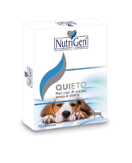 

Nutrigen Quieto Integratore Alimentare Per Cani 10 Compresse